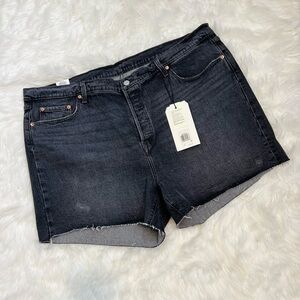 NEW Levi’s Premium 501 High Rise Shorts 24W